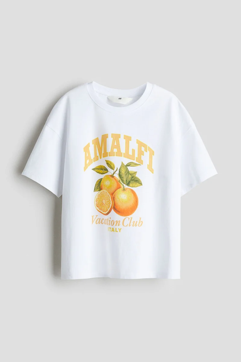 H&M Oversized cotton T-shirt